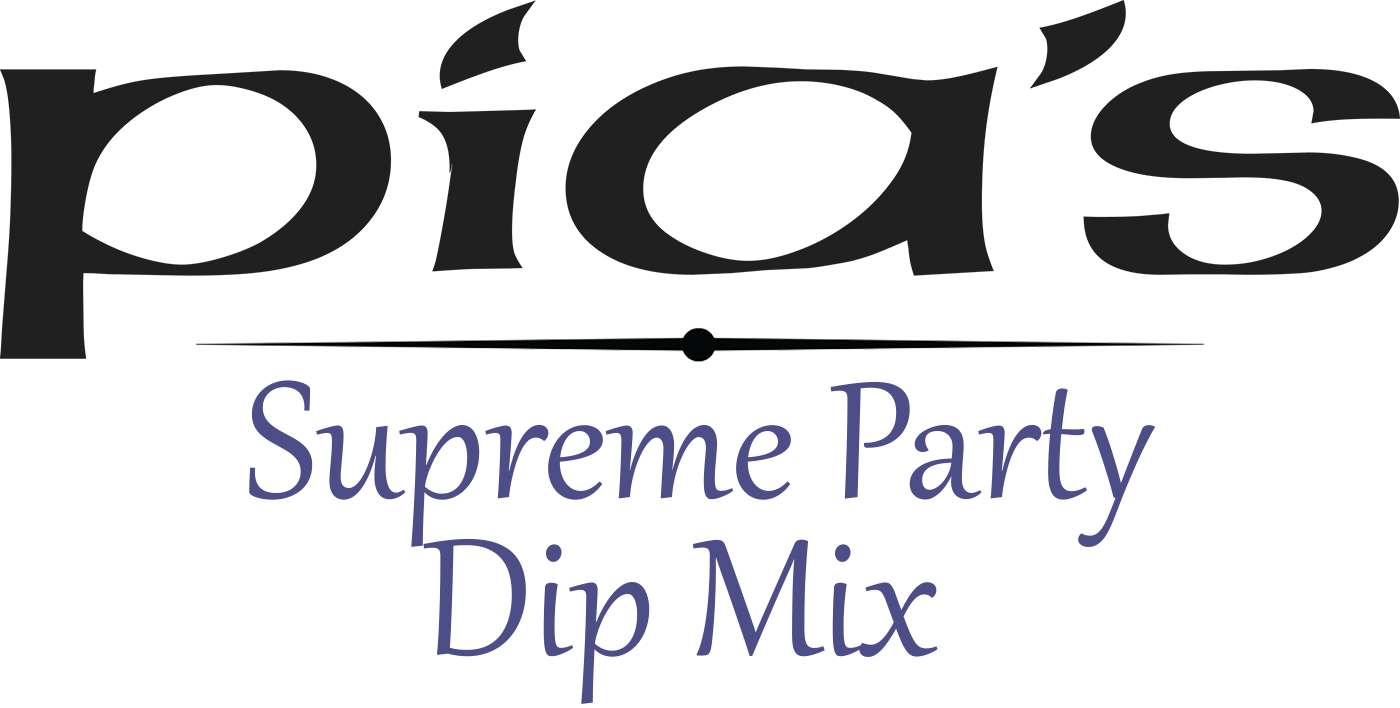 pia's supreme party dip mix logo